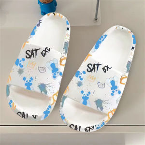 LKShoes มาแรงเวอร์ รองเท้าแตะแฟชั่น ทรงกว้างหนานุ่ม ใส่สบาย ตกแต่งการ์ตูนโครตน่ารัก✨ รองเท้าแตะแบบสวม 3 ลายสุดน่ารักมากแม่👏