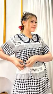 VIRAL DASTER KERAH WHITE SERIES TERBARU DRESS cibi KEKINIAN