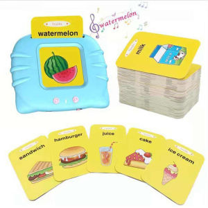 แฟลชการ์ดคำศัพท์ พูดอังกฤษได้ ใส่การ์ดอ่านได้เลย ของเล่นเพื่อการศึกษา ของเล่นเด็ก