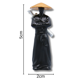 Miniatur Ornamen DAKENA Pendekar Warrior Multi Motif
