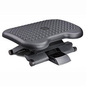 Ergonomic Foot Rest Under Desk with Massage Function Office Foot Stool