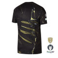 (Embroidered Football Jersey) Fans Edition PSG 26-27 Night Edition Men's Short Sleeve Football Shirt Breathable T-Shirt S-4XL. 