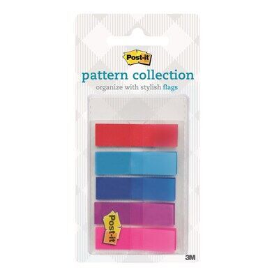 Post It Pattern 3M Post It Pattern Collection 683-PLAID1-S โพสต์-อิท แฟล็ก 0.47x1.7 ...