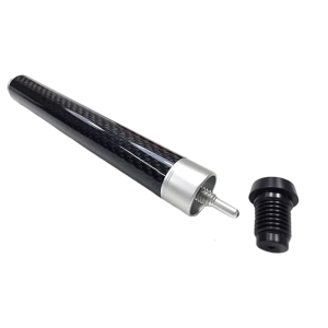 Aluminum Alloy Reinforced Carbon Fiber Billiard Cue Lengthener Small Solution Suitable for Extended Reach Player