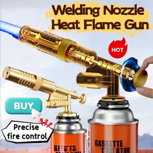 Portable welding gun type spray gun barbecue ignition device Welding Nozzle Heat Flame Gun