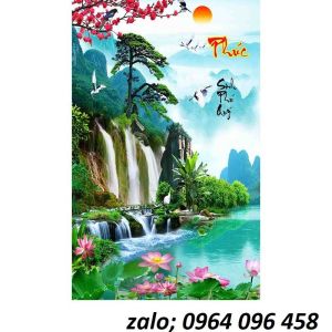 Tranh gạch 3d ốp tường hành lang - sảnh - CX433
