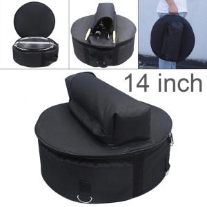 14 Inch Snare Drum Bag Add Cotton Drum Sticks Stand Percussion Instrument Waterproof Oxford Backpack