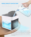 2024 NEW Mini Air Conditioner fan Portable air cooler Original Japan Arctic Air Ultra Power Cooling Mini Fan AC Cooler Portable Air Cooler Desktop Aircondioner with 7 Color Led Night Light Evaporative Aircooler Portable Aircon for Small Room. 
