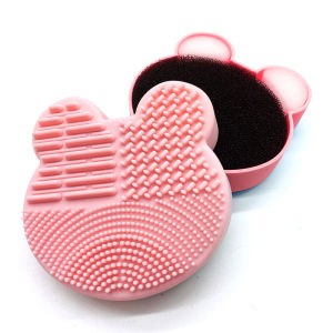 SUAKE cute bear design makeup brush silicone brush