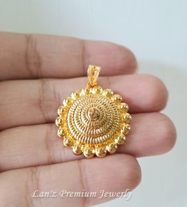 Liontin Emas Toraja Nusantara Seperti Emas 24 Karat Titanium 24K