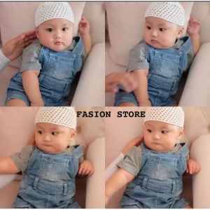 topi bucket anak motif rakun topi ember anak perempuan lucu topi bundar anak laki laki 1-7 tahun