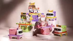 [SG Seller]Multifunctional Kitchen Toy  Makeup Set with Storage  Educational Interactive Toys for Children