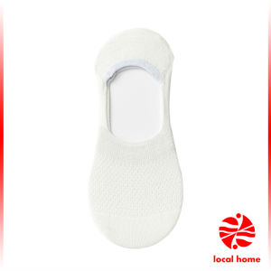 Thaihome ถุงเท้าข้อสั้น ผ้าโพลีเอสเตอร์ แบบบางพิเศษ ระบายอากาศ  กันลื่น สําหรับผู้หญิง Boat socks