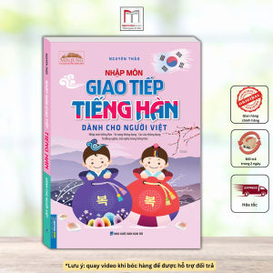 Sách - Nhập môn giao tiếp tiếng Hàn dành cho người Việt