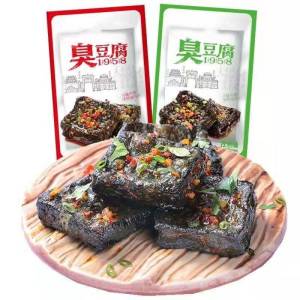 Đậu Phụ Thối Nướng Mỡ Hành - Đậu Phụ Đen Trung Quốc - Gói 24G - foody.taiwan