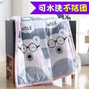 cartoon quilt blanket single queen king size thin blanket