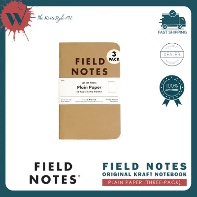 Field Notes Original Kraft Notebook [Set of 3]