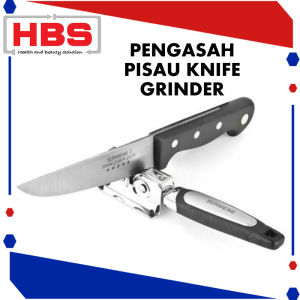 Pengasah Pisau dan Gunting Tajam Stainless Steel Asah Pisau / Knife Grinder Asahan Surmene Sharpener