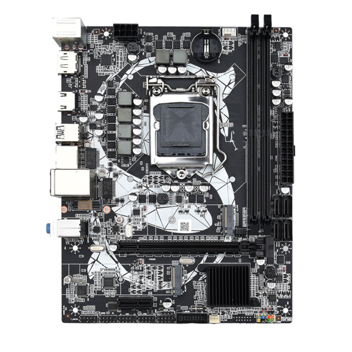 B460M Computer Motherboard LGA1200 Gigabit LAN DDR4 Up to 32GB for 10Th