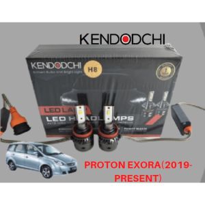 READY STOCK🔥KENDODCHI 2Pcs H8 LED Car Headlight FOR PROTON EXORA(2019-PRESENT) product by Malaysia