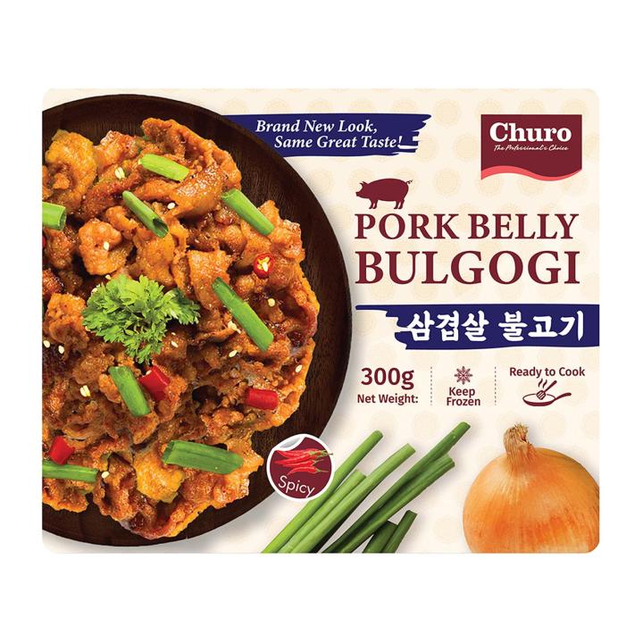 Churo Pork Belly Bulgogi Frozen Lazada Singapore