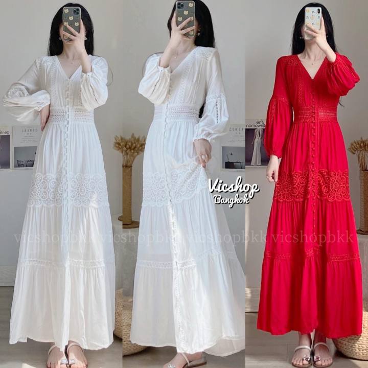 Full Sleeve Maxi Dress Combo 4
