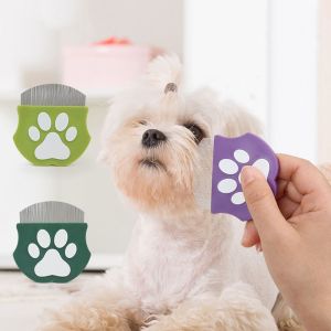 YOUNG 01 Curved Pet Grooming Comb Professional Mini Cats Massage Comb Versatile Handheld Pet Detangling Brush for Cats Dogs