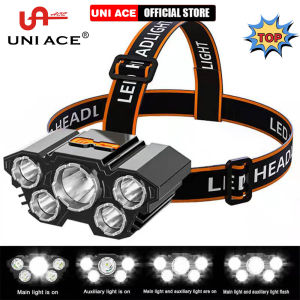 Headlamp Flashlight Head Lamp Rechargeable Motion Headlamps for Camping Running Hiking Outdoors