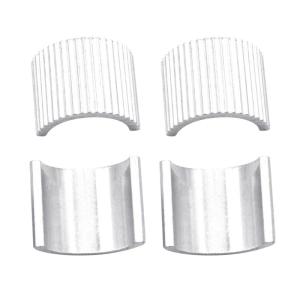 Motorcycle Handlebar Mount RisersClamp 22mm 7/8 Inch to 28mm 1-1/8 Inch Conversion Reducer Spacer Handlebar Shim Adapter