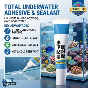 Waterproof Sealant Underwater Adhesive Strong Bond Glue Durable Silicone for Glass and Repairs