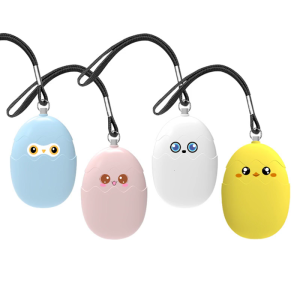 Keychain Alarm 130dB Loud Security Alarm Cartoon Pattern Defense Safety Alarm Safety Protections Alert