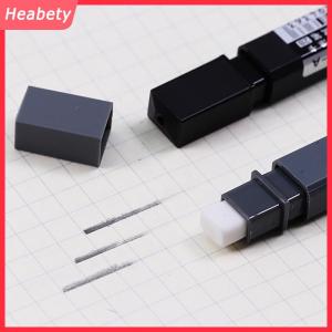 Heabety  Dày Đầu phẳng cơ khí Bút chì vẽ 2B với nạp bút chì văn phòng Nguồn cung cấp văn phòng viết tự động văn phòng đồ dùng học tập