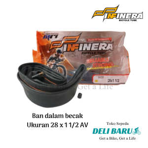 Infinera Ban dalam 28 x 1.50 ban becark infinera pentil motor sepeda onthel becak gerobak