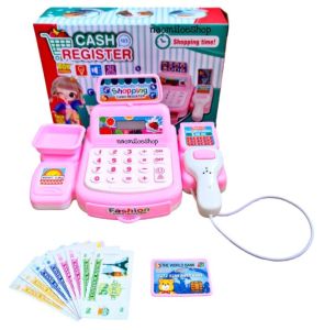 Cash register impor Mainan kasir anak MAINAN ANAK KASIR KASIRAN BATERA