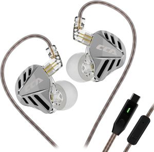 CCA Falcon 2 DD in Ear Monitor 7.1 Spatial Audio Gaming Earbuds HiFi Noise Isolating in Ear Headphones Crystal Clear & Deep Bass IEMs for Gamers Singers Musicians Audio Engineers