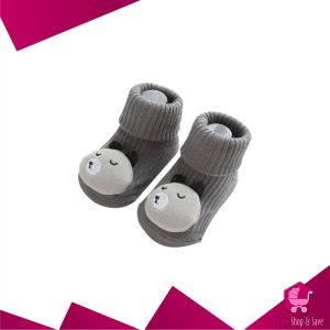 BabyShop-P603 Kaos Kaki Bayi Panjang Motif Boneka 3D Anti Slip / Kaus Kaki Bayi Anak Motif Animal