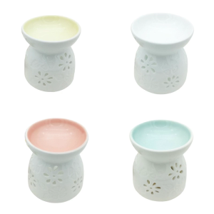 Elegant Essential Oil Burners Ceramic Incenses Burners Holder for Bedroom Living Room or Bathroom Ambiances