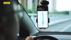 Baseus Car Phone Holder Sucker for Dashboard Windshield Mobile Car Holder Clamp For  Xiaomi  Samsung Oppo