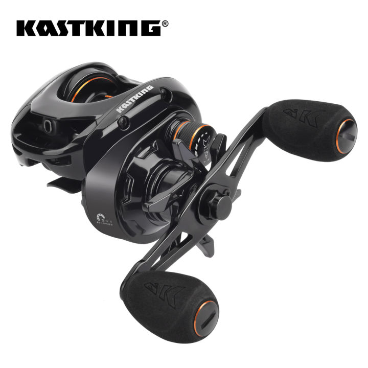 KastKing Royal Legend XCD Long Cast Baitcasting Reel 7.2:1 Gear Ratio Reel  Freshwater Aluminum Spool 8 KG Drag Fishing Coil