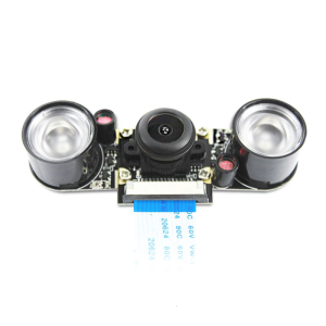 5MP Camera Module with 130 Degree Wide Angle Adjustment Focusing and Night View For RPi 3B 4B 3B+ Compatible