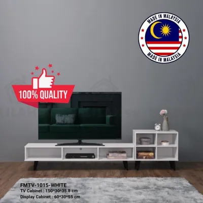 Belilah 4 Feet / 5 Feet TV cabinet Rak Tv console Almari Tv Media Storage Cabinet/Kabinet Tv