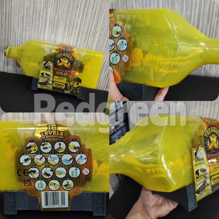 mainan treasure x series shark sunken gold shark teasure ori - Main Image