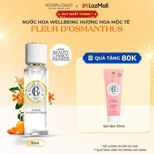 Nước hoa Wellbeing hương hoa mộc tê Roger&Gallet Fleur dOsmanthus 30ml