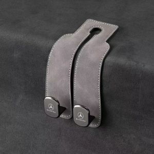 Car Hook for Car Interior Car Accessories Bag Hook Holder Double Hook for Benz Audi Toyota Leather Small Hook 汽车挂钩