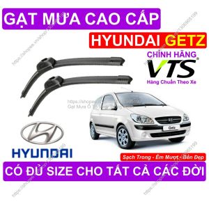 Gạt Mưa Hyundai Getz Gạt Mưa Đa Năng Cao Cấp Cặp Gạt Mưa Kính Lái Hyundai Getz…. Có Đủ Size Cho Các Đời Xe Getz