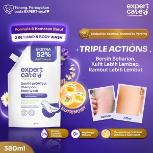 EXPERT CARE Gentle prOATect Shampoo & Body Wash 2In1 Non-SLS - Sabun Bayi