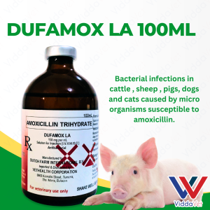 Dufamox LA 100ml Dutch Farm Supplement for Livestock & Pets