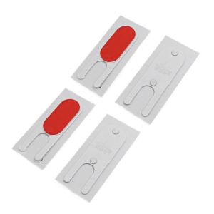 HUADIN 4Pcs Plastic Windproof Block Self-adhesive Push-pull Window Buffer Windproof Window Sealing Block Sliding Door