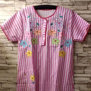 Daster Katun DZN 19-03: Bahan Berkualitas Tinggi & Desain Nyaman