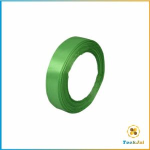 TookJai ริบบิ้น ริบบิ้นของขวัญ  ริบบิ้นพับเหรียญ สีพื้น กว้าง 2 ซม. gift ribbon